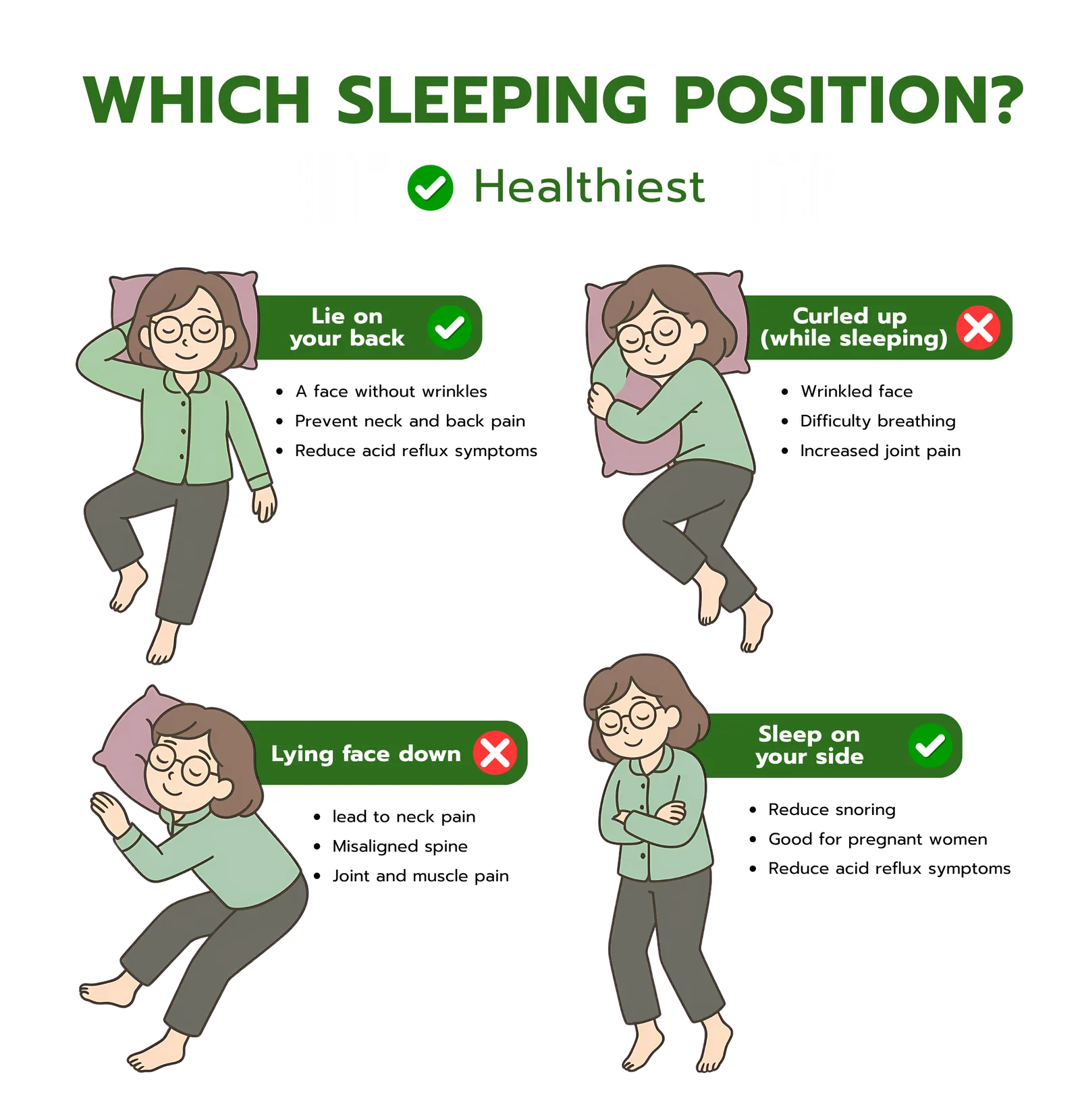 Which sleeping position?