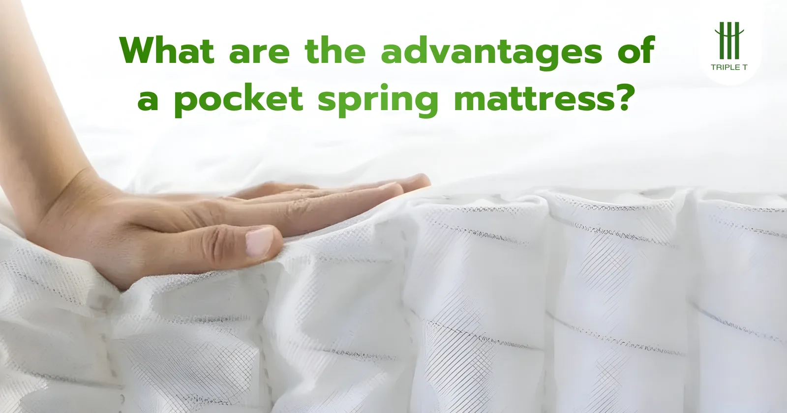 What are the advantages of a pocket spring mattress?